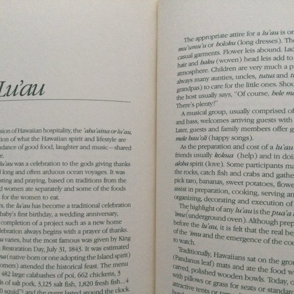 HAWAIIAN Cuisine COOKBOOK VINTAGE 1991 Local Recipes - Picture 5 of 6